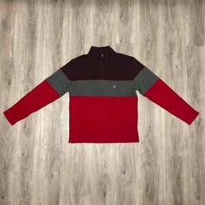 NWT Lands’ End Lighthouse Bedford Half Zip Pullover Sweater Men’s Size Medium